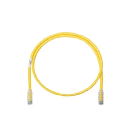 Commscope Rj45 Patch Cord, Category 6A, S/Ftp, Lzsh, Stranded, Yellow, 1 M 1711818-1